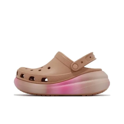 Crocs Crush Цвет Dip Clog Sabo Унисекс Коричневый