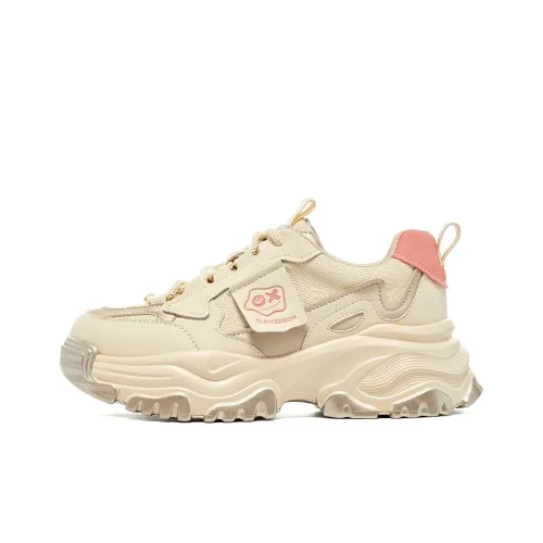 BAIJIHONG Противоскользящий Износостойкий Дышащий Легкий Увеличивающий высоту Низкий Топ Обувь с Толстой Подошвой 6 см