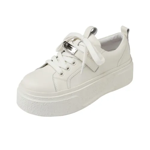 Rongcheng shoe king Женские повседневные туфли Белый Женские