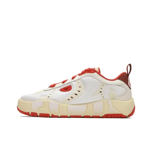 FILA Melt Кэжуал Низкий Топ Фенхелл Цветочный Дизайн Желтый/Тофу Белый Мужской