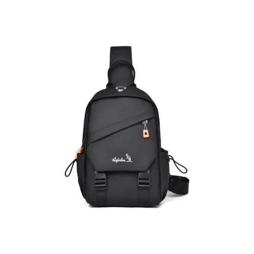 AUGTARLION Оксфорд Рюкзак Сумка на грудь Сумка через плечо Обычный Мужской Черный Серый
