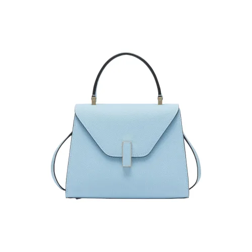 Valextra Сумка через плечо из телячьей кожи мини-сумка для женщин небесно-голубой цвет