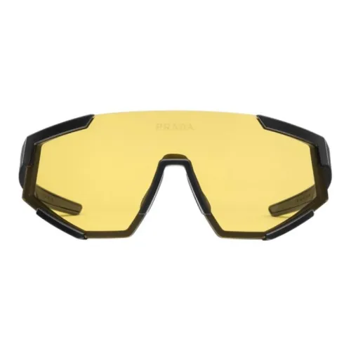 PRADA Ацетат Нерегулярная форма Солнцезащитные очки Унисекс Черный