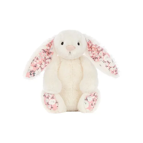 JELLYCAT Bunny Collection Вишневый цветок Маленькие Куклы Плюшевая кукла 18 см Высота