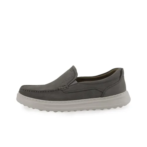 TRANOI Мужские повседневные туфли Low Top Светло-серые Мужские
