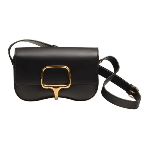 HERMES Della Cavalleria Tadelakt Телячья кожа Сумка через плечо Сумка на плечо Женская 89 Черный