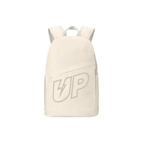 TURN UP Нейлон Рюкзак Большой Унисекс Бежевый Желтый