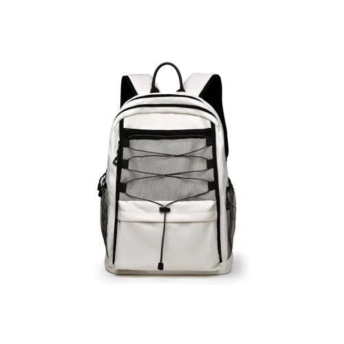 MUYKUY Oxford Laptop Bag Backpack Standard Unisex White Gray Black MUYKUY Оксфорд Ноутбук Сумка Рюкзак Стандартный Унисекс Белый Серый Черный