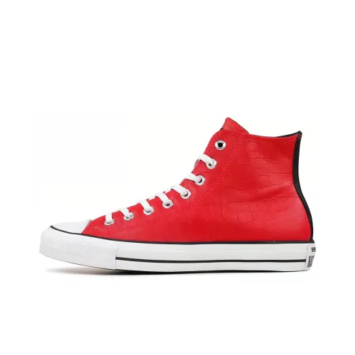 Stussy x Converse Chuck Taylor All Star MID Топ Кеды Унисекс Красный