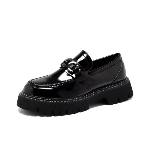 MODENGPAN Лоферы 4CM Мужской Черный