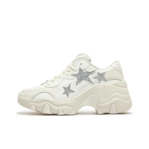 PUMA Pulsar Wedge Low Топ Толстая подошва Кроссовки Женские Экрю