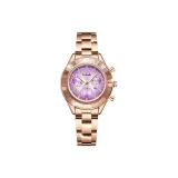 LA218 Розовый корпус, фиолетовый циферблат