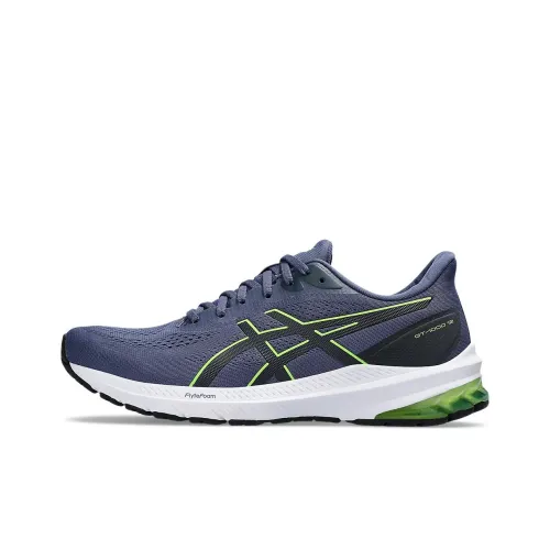 Asics GT 1000 12 Low Топ Беговые кроссовки Мужской Синий Черный
