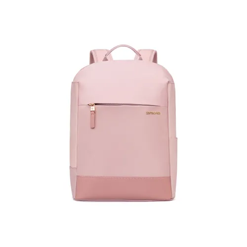 SAMSONITE Ткань Путешественная Сумка Рюкзак Женская Светло-Розовая