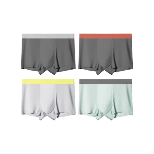 DUOQINGMAO Трусы Мужские упаковка из 4 штук