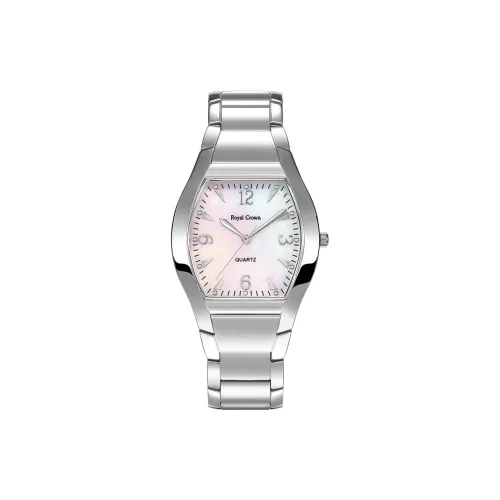 ROYAL CROWN RC Кварцевый механизм Женские часы 44мм*35мм*10мм Белый