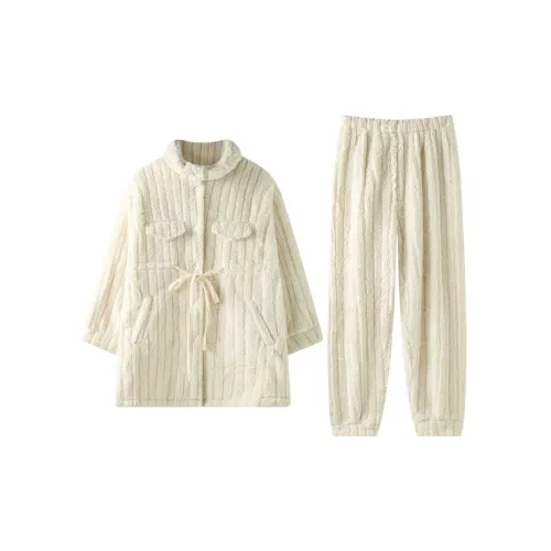 MIOJUER Пижамный комплект Женский Белый