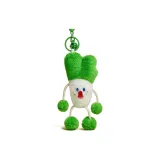 Кричащие и качающиеся зеленые огурцы и лук