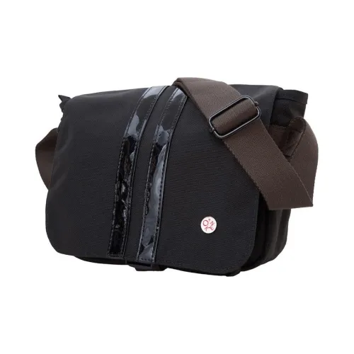 Manhattan Portage Cordura® Классический Нейлоновый Кроссбоди Сумка через плечо Сумка Обычная Унисекс Черная