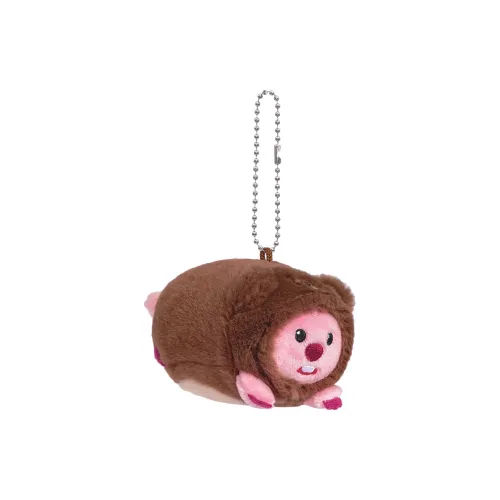 LFashion Life x Zanmang Loopy Little Beaver Plush Ключница Подвески на ключи с аниме-тематикой