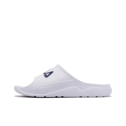 FILA Резина Slide Мужские Белые
