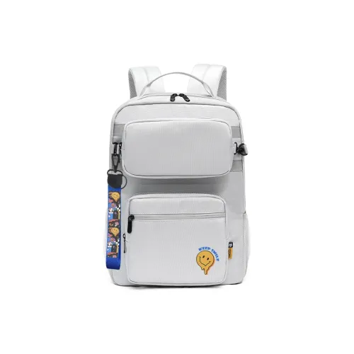 ElevethSign Nylon Backpack Large Unisex Gray Black ElevethSign Нейлон Рюкзак Большой Унисекс Серый Черный