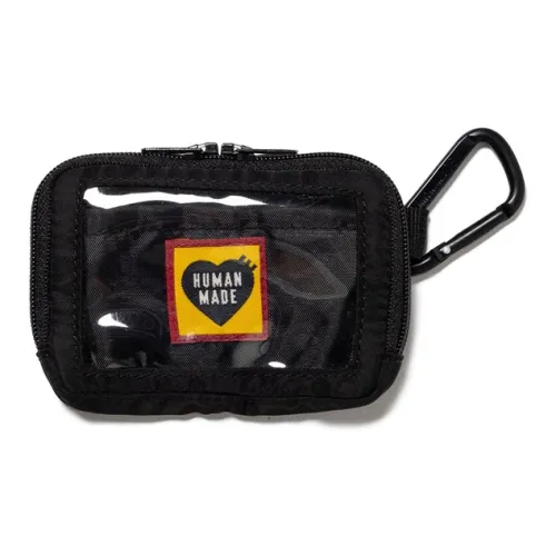 HUMAN MADE Нейлоновый держатель для карт стандартный унисекс черный