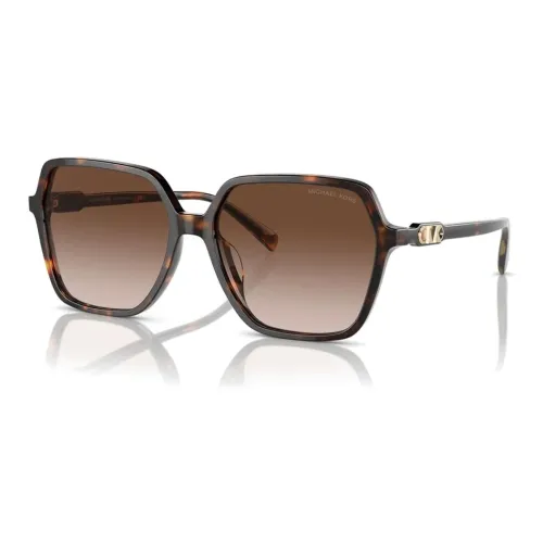 MICHAEL KORS Ацетат Нерегулярная форма Солнцезащитные очки Женские Коричневый