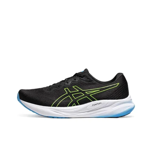 Asics Gel Impulse 15 Low Топ Беговые кроссовки Мужские Черные Зеленые