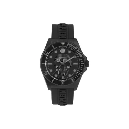 PHILIPP PLEIN Кварцевый механизм Мужские часы 44mm*11,25mm Черный