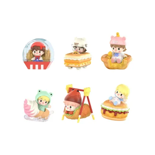 KFC x POP MART Sweet Bean Веселье Играть K Land Прозрачный Слепой Бокс на Карточке