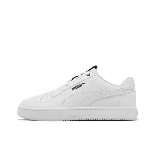 PUMA Caven 2,0 Logobsession Low Скейтборд Кроссовки Унисекс Белый