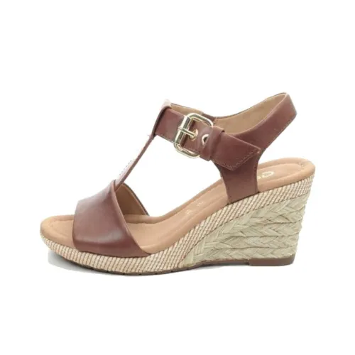 Gabor One Ремешок Сандалии 8,5 см Женские Коричневый