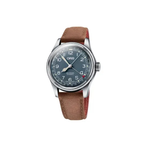 Oris Автоматический Механический Часы Мужские из Коллекции Aviation 40mm*11,8mm Синий
