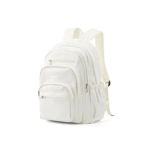 Werocker Ткань Рюкзак Унисекс Черный Экрю Молочно-Синий Серо-Коричневый