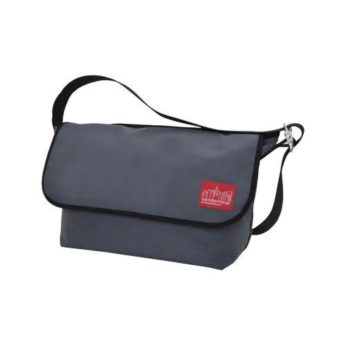 Manhattan Portage Cordura® Classic Fabric Messenger Bag Shoulder Bag Large Unisex Gray Манхэттен Портедж Cordura® Классическая тканевая сумка-доставка сумка через плечо большая унисекс серый