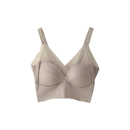 Бюстгальтер Flowers in Water женский серый фиолетовый