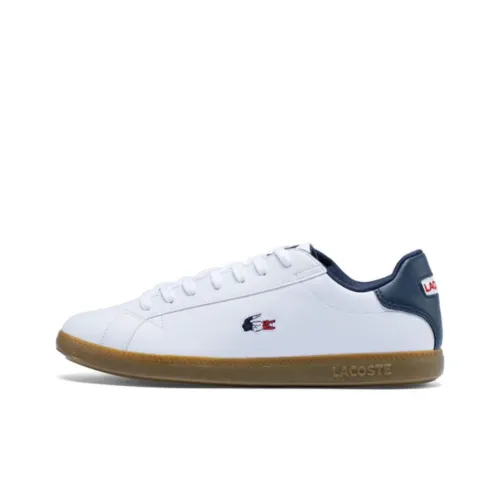 LACOSTE Collaboration Low Топ Скейтборд Кроссовки Мужские Белые