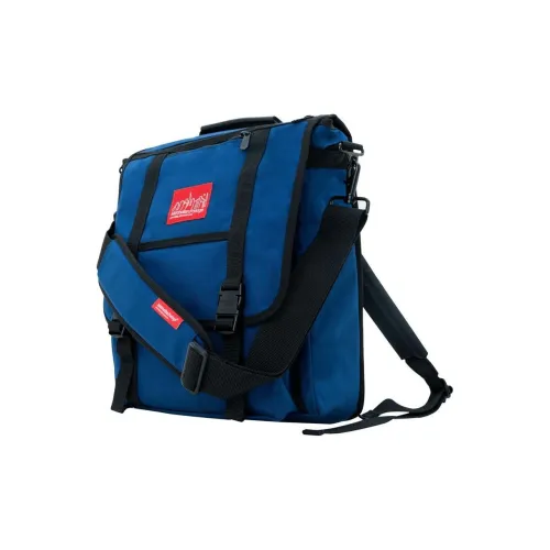 Manhattan Portage Cordura® Нейлон Классический Ткань Рюкзак Унисекс Синий