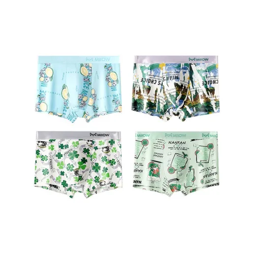 MIIOW Trendy Party Collection Cooling Summer Collection Нижнее белье Мужское 4 упаковки