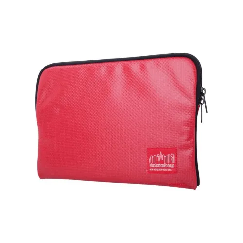 Manhattan Portage Этенил Водонепроницаемый Ткань Ноутбук Сумка Унисекс Красный