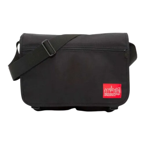 Manhattan Portage Cordura® Классическая тканевая сумка через плечо большая унисекс серый