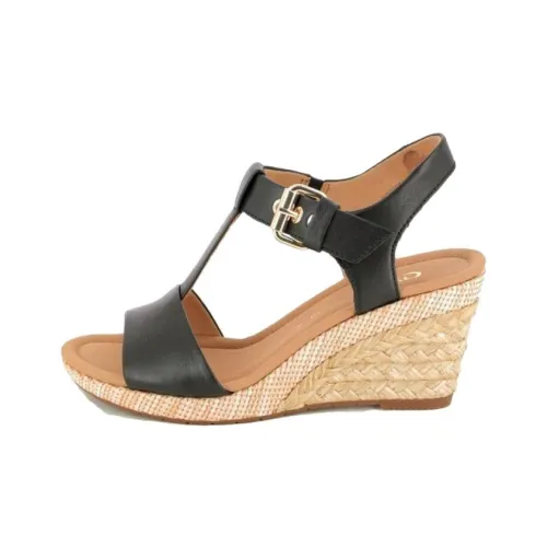 Gabor One Ремешок Сандалии 7,5 см Женские Черные