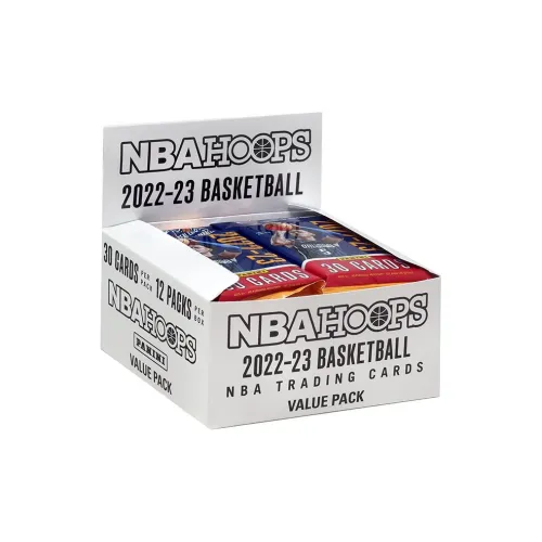 PANINI NBA Баскетбольная карта 2022 23 NBA Hoops VALUE Коробка Fat Пачка Спортивные карты Одна коробка