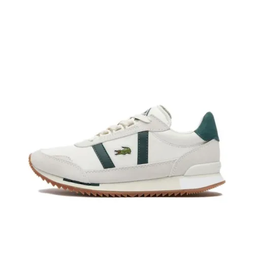 LACOSTE Повседневный Низкий Топ Серый Белый Женский