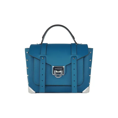 MICHAEL KORS Manhattan Кожа Сумка Средняя Унисекс Лагунный Синий