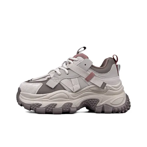 Craftsman Gang Амортизация Дышащий Увеличение Высоты Низкие Кеды 6 см Женские