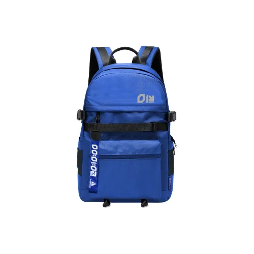 ElevethSign Полиэстер Рюкзак Большой Унисекс Черный Королевский Синий