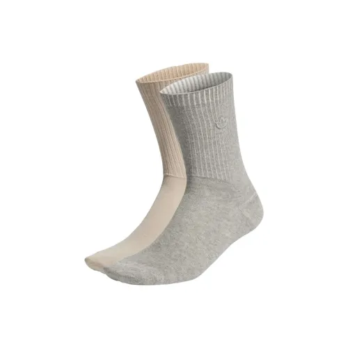 Adidas Originals Premium Essentials Crew Носки Комплект из 2 пар Носков до колена Мужские 2 упаковки