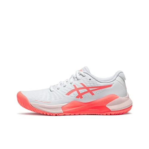 ASICS Gel Challenger 14 противоскользящие износостойкие ударопрочные низкий топ теннисные кроссовки женские белые розовые